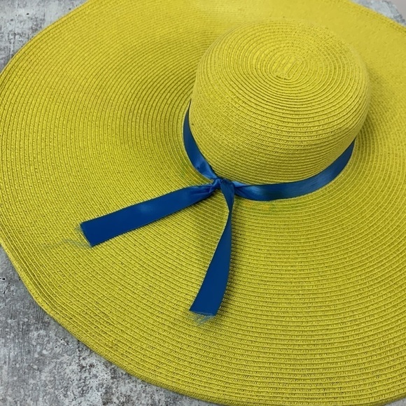 San Diego Hat Company Green Straw Giant Floppy Sun Hat main image 6